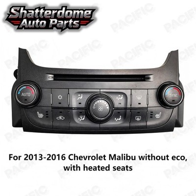 Genuine Air Conditioning Control Panel For 2013-2016 Chevrolet Malibu 22854786