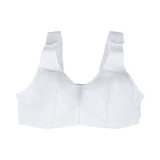 McKesson Cotton-Spandex White Post-Surgical Bra 42 Inch Chest B to D Cup