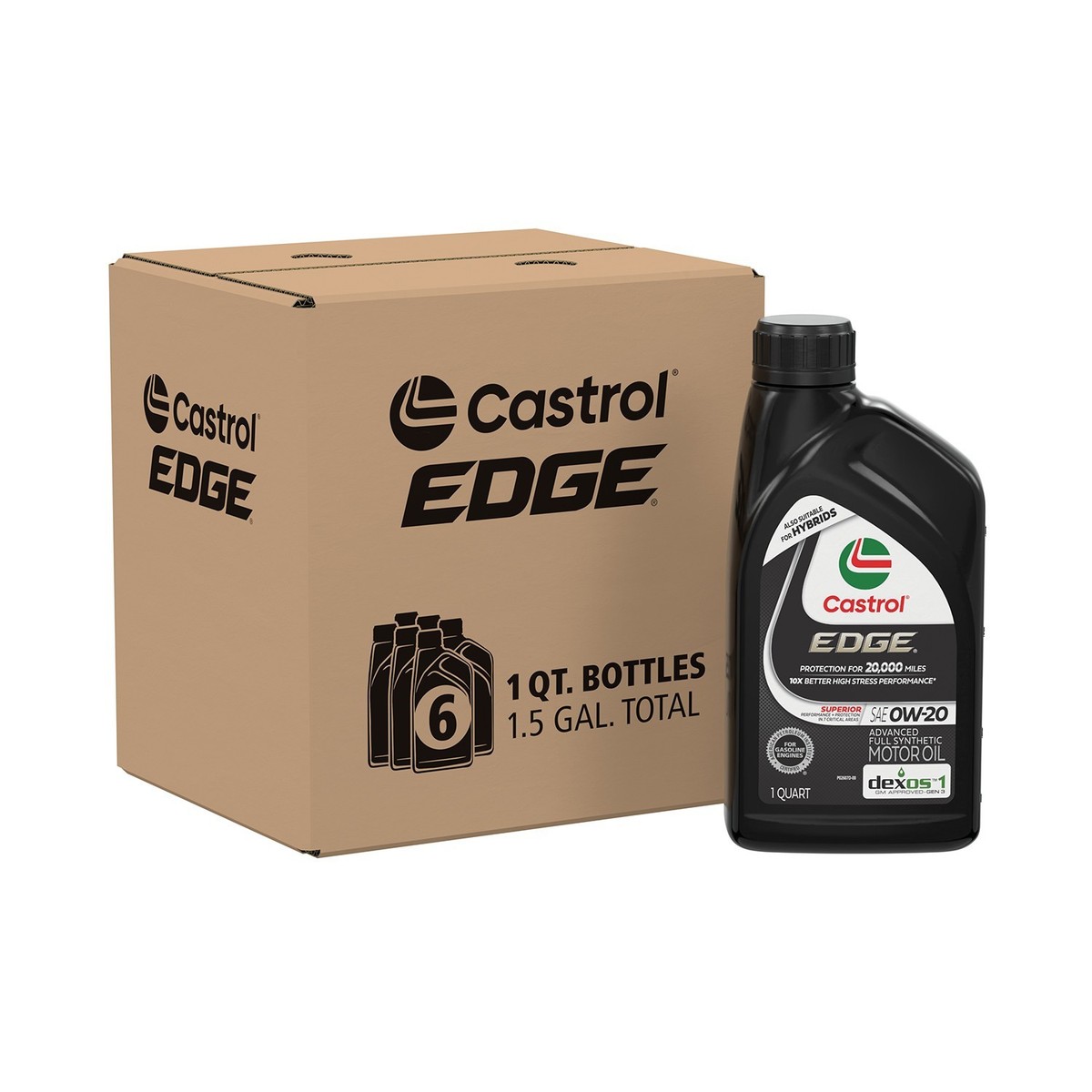 カストロールエッジ　ハイマイレージ0W-20 1L×6本 Castrolエッジハイマイレージ – 6万kmを超える多走行車に最適の