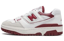 New Balance 550 White Maroon - BB550LI1