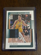 2025 Donruss WNBA Basketball Jersey Series Kia Nurse Memorabilia Card