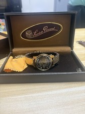 Rare Lucien Piccard Romulus 2002 Automatic Swiss Calendar Watch Full Set Works!