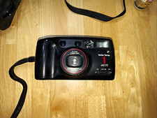 Vivitar Series 1 440 PZ 35mm Point Shoot Camera Power Zoom Auto Focus Black