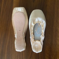 BLOCH European Balance Pointe Shoes ES0160L Pink Size 9 2X Dance Ballet