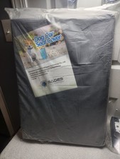 Dog Car Seat Cover Back Seat Extender Hard Bottom Waterproof Protector Side Flap