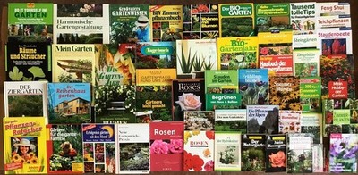 50 Garten Bücher Buch Paket Zimmerpflanze Botanik Obst Gemüse Ratgeber Buchpaket