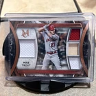 2021 Topps Museum Collection Mike Trout Single Player Quad Relic /75