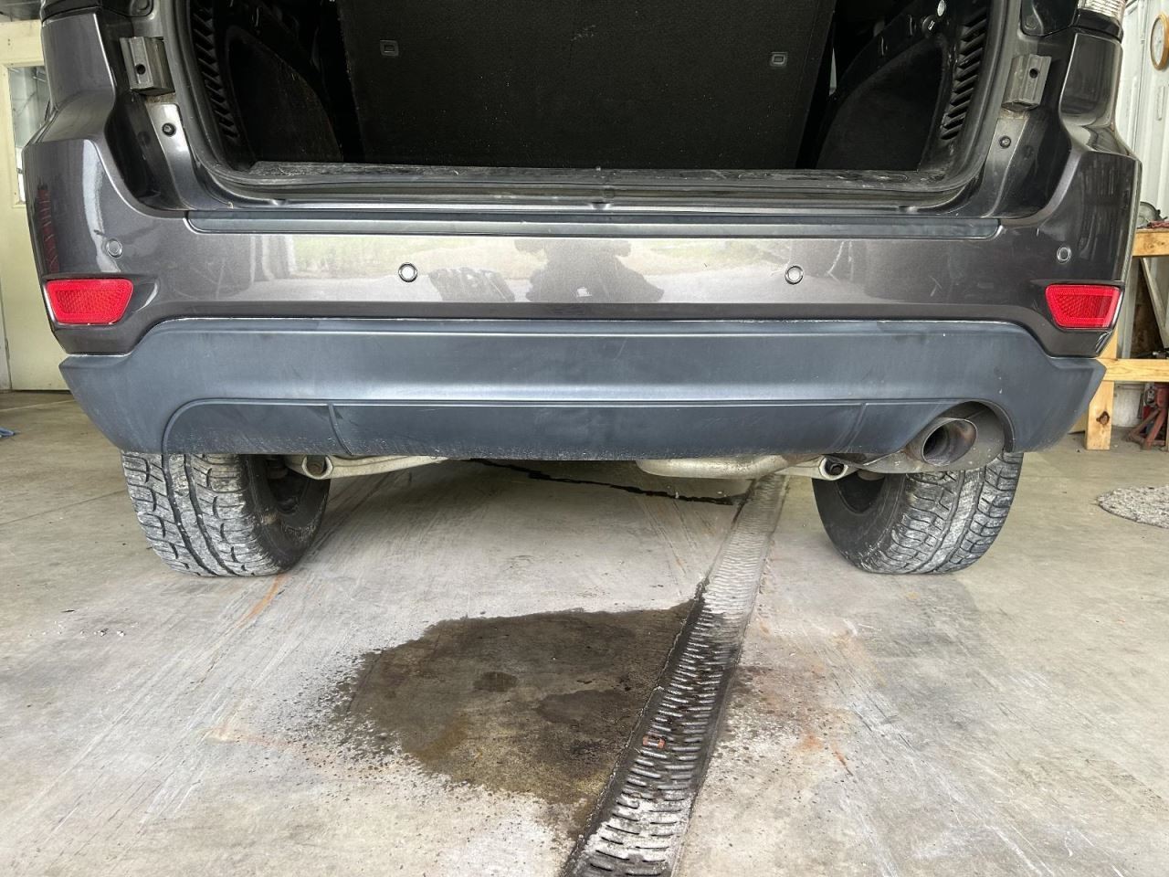 2016-2022 Jeep Grand Cherokee Rear Bumper Wk Body VIN E Or F 6th Digit
