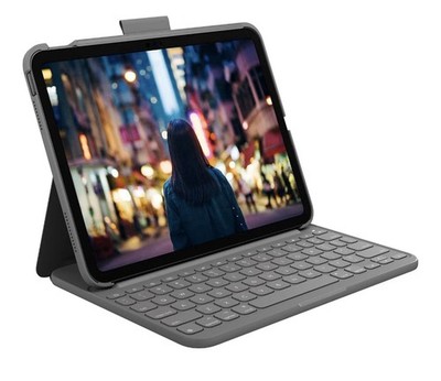 Logitech Slim Folio Keyboard Case for iPad 10th Gen & A16 (920-011368) NEW