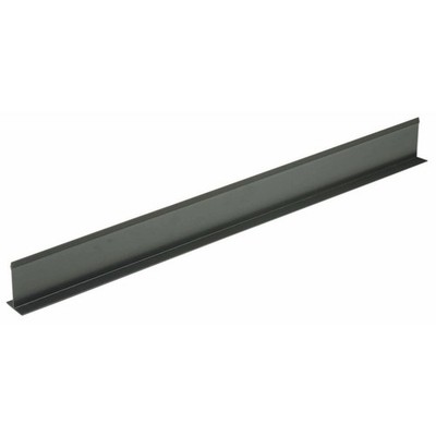 Shelf Divider T Shape Black Plastic - 30'' L x 3'' H