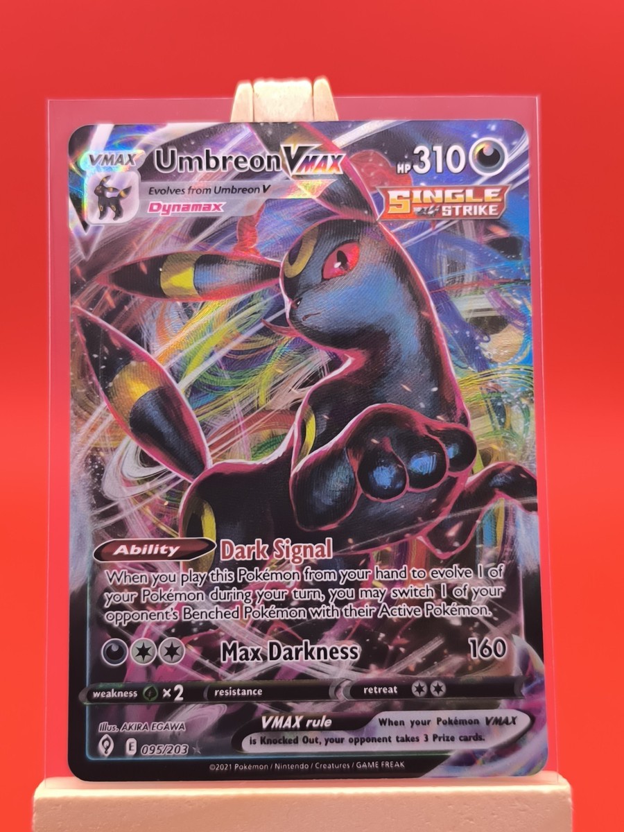 Umbreon VMAX 095/203 Evolving Skies Ultra Rare Holo Pokemon Card