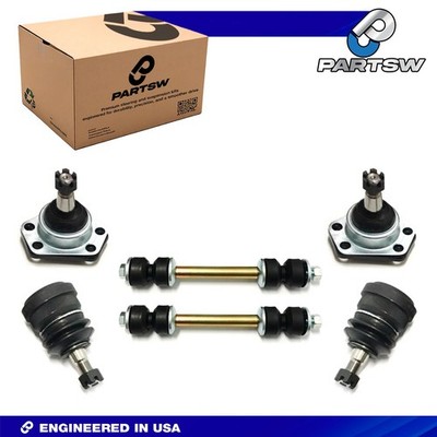PartsW 6Pc Front Ball Joint Kit for Chevrolet S10 Blazer 1983-1994 RWD LLV