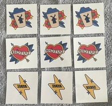 Dutch Bros Tattoo Lot 3 of each Coffee, Heart, Rebel June 28th 2024 Drop