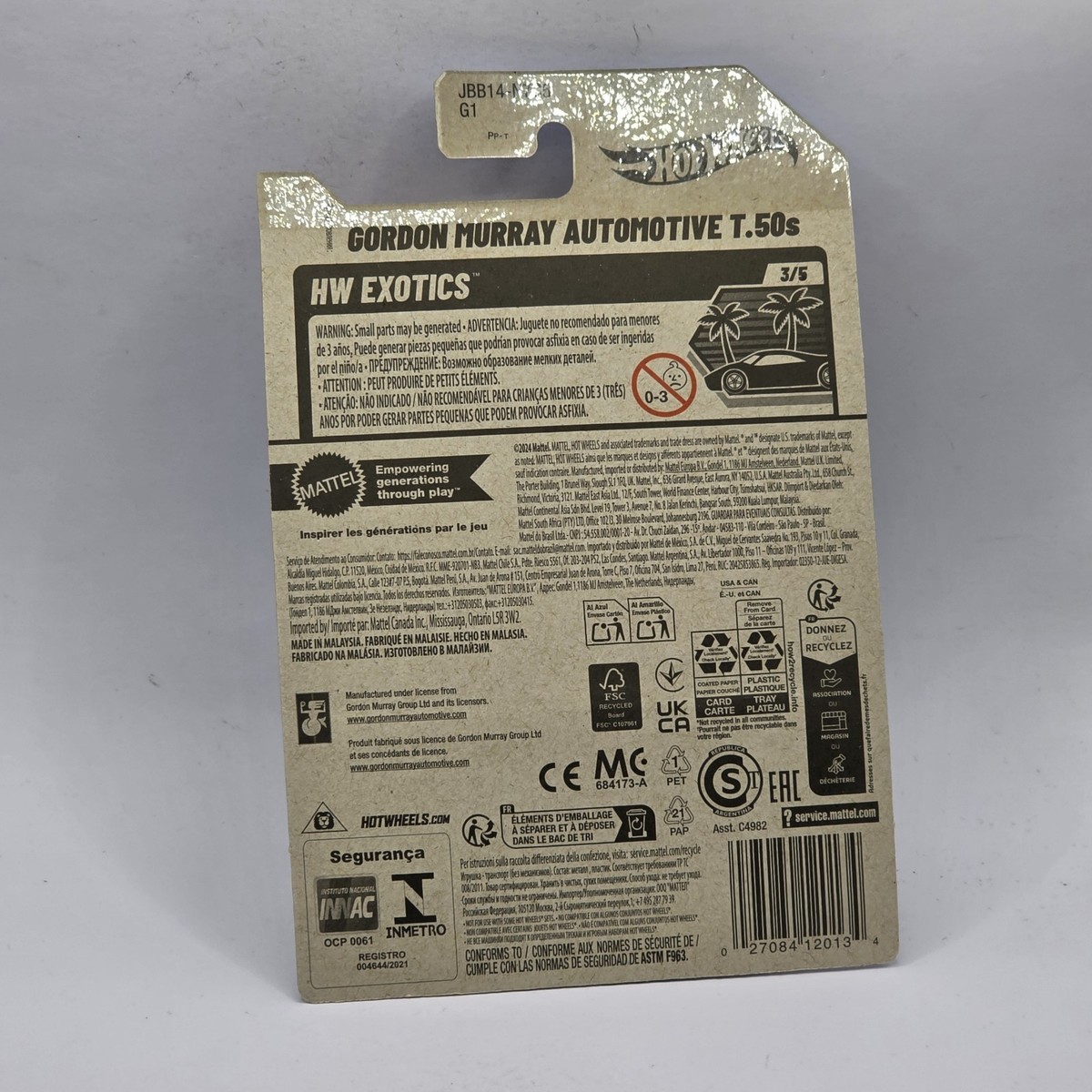 Hot Wheels 2025 Case J GORDON MURRAY AUTOMOTIVE T.50s NEW | eBay