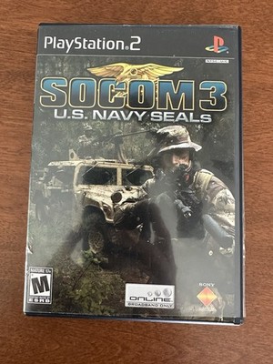 SOCOM 3: U.S. Navy SEALs (Sony PlayStation 2, 2005) no Insert. Ship tomorrow!