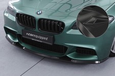 Cup Spoiler Lippe Front Ansatz Carbon Look für BMW 5er F10/F11 M-Paket CSL412-C