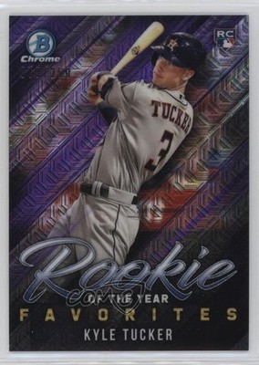 2019 Bowman Mega Box Purple Mojo Refractor 79/250 Kyle Tucker Rookie RC 4f5
