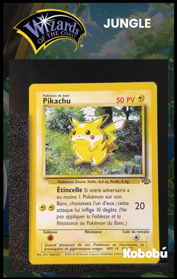 Pokemon Karte Pikachu 60/64 Edition 2 Ed 2 Jungle Wizards 6
