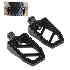 Motorcycle Foot Pegs Riot Pegs Male Mount Floorboards Footrest for Dyna Black