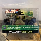 GI Joe 1:18 Valor vs Venom Jungle Strike Humvee Hasbro M1025 2004 Rollbar