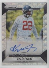 2016 Panini Prizm Rookie Blue Wave 97/149 Keanu Neal #RA-KNL Auto 0nr3