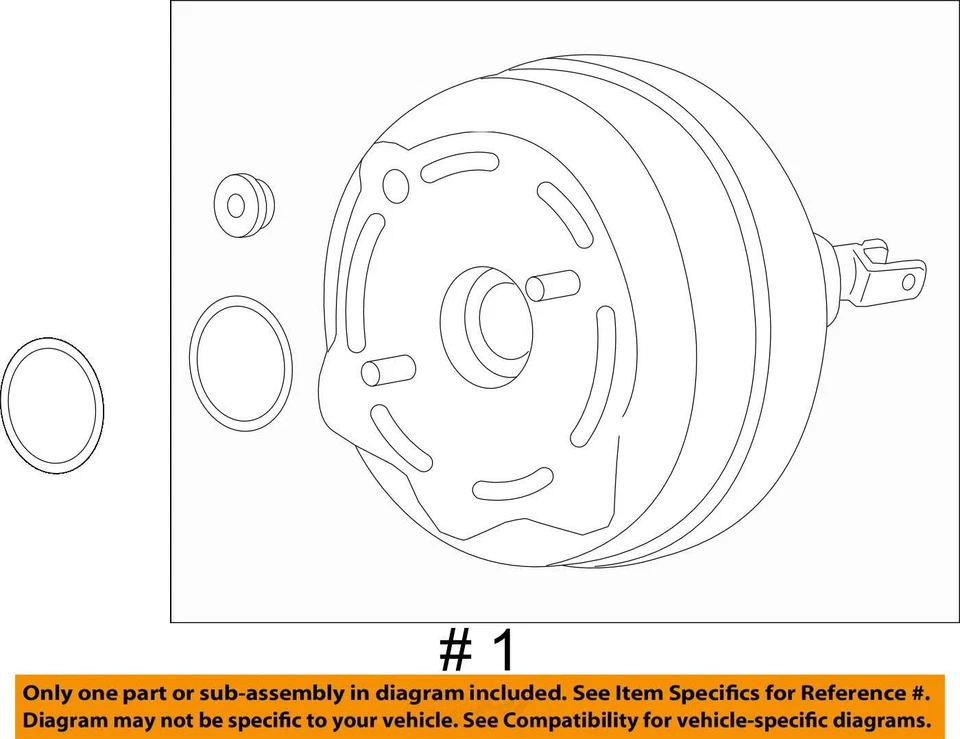 Potenciador de freno eléctrico sin paquete M-sport para BMW 320i 1981494 13-15 Foto 4 de 4