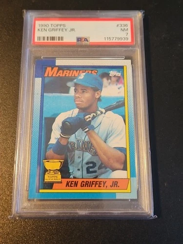 1990 Topps Ken Griffey Jr. PSA 7