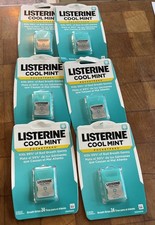 6 Listerine COOL MINT Pocket Pak 24 count Each Breath Strips 144 Strips Total