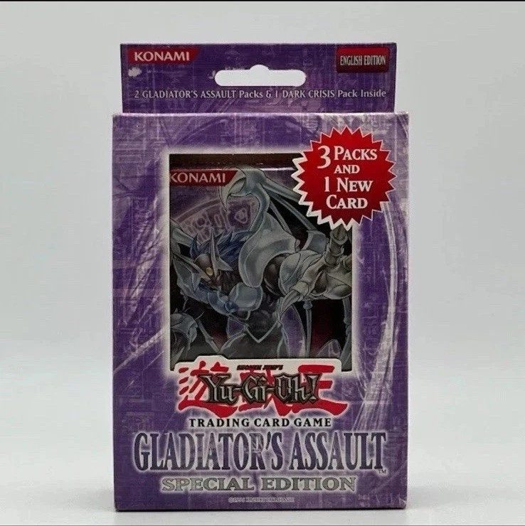 Yu-Gi-Oh! TCG Gladiator's Assault Sealed Collectible Card Game