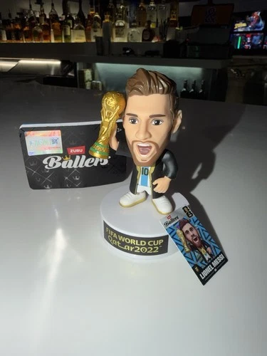 Zuru Ballers Lionel Messi Figure FIFA World Cup 2022 with Collector Card