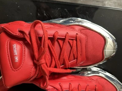 adidas Raf Simons x Ozweego Mirrored - Red for Sale - Authenticity