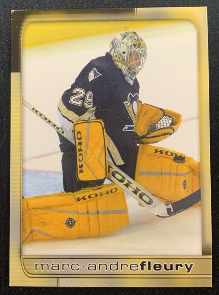 2003-04 THE X GENERATION MARC-ANDRE FLEURY #3 OF 4