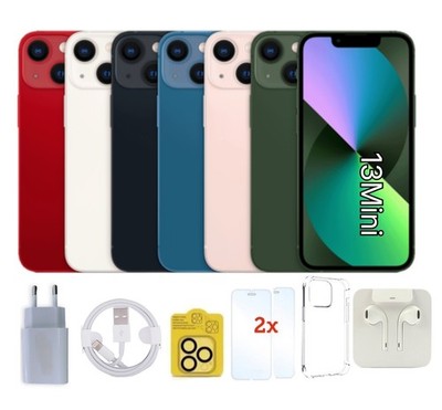 Apple iPhone 13 mini 128 256 512GB | Alle Farben | bis 100% Batterie + Set