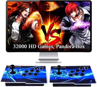 32000 Games Retro Arcade Console 720P HDMI w/ Dual Joysticks 1-4 Player