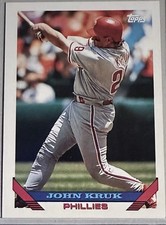 1993 Topps - John Kruk #340