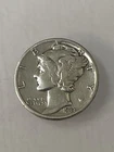 1944-P Mercury Dime 90% Silver AU Coin