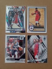 New Orleans Pelicans Basketball Stars/Insert 4 card lot/Herbert Jones/Zion