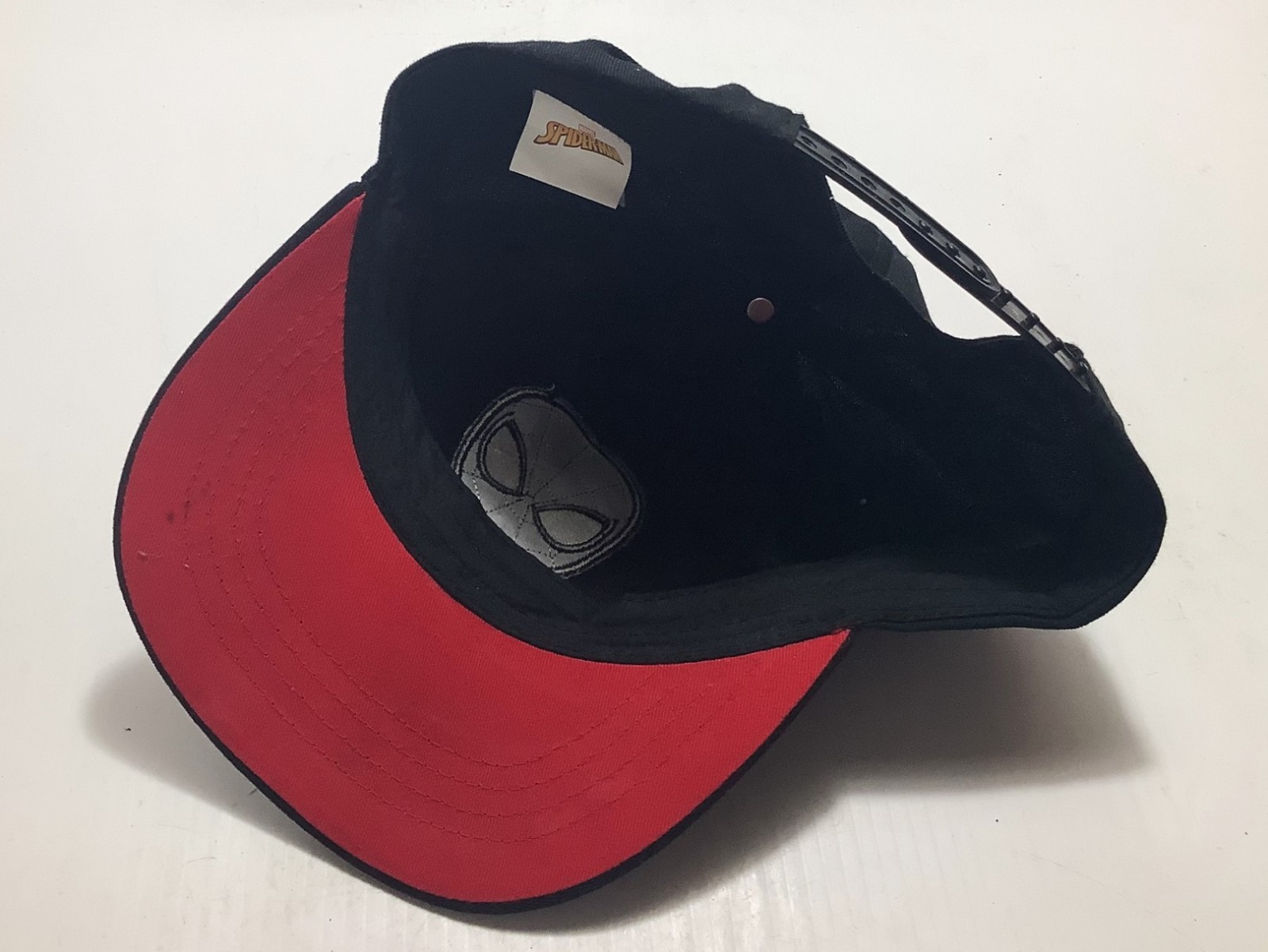 Marvel Spiderman Snapback Hat Cap Size Small - image 5