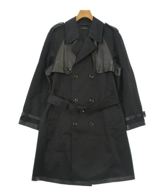 TOM FORD Trench Coats Black 44(Approx. S) 2200589389017