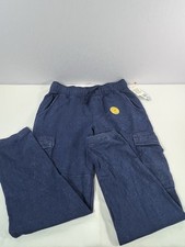 New Cat  Jack Pants Cargo Navy Blue Size XL 14 Discolored