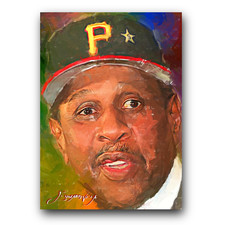 Willie Stargell #31 Art Card Limited 39/50 Vela Signed (Pittsburgh Pirates)