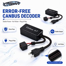 H7 H4 H8 Led Headlight Canbus Error Free Anti Flicker Resistor Canceller Decoder H7 H4 H8 Led Headlight Canbus Error Free Anti Flicker Resistor Canceller Decoder