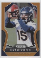 2019 Panini Prizm Rookies Orange Prizm 148/249 Juwann Winfree #387 12qz