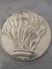 Hanukkah Commemorative Medal or Round .925 Silver by the Franklin Mint