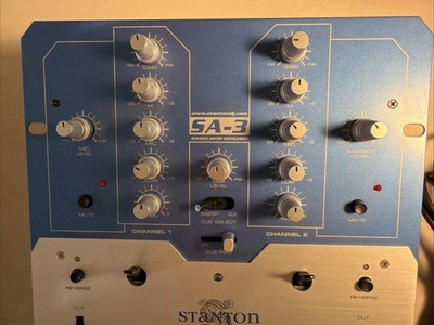 Stanton SA-3 DJ Mixer Scratch Artist Instrument - Untested | eBay