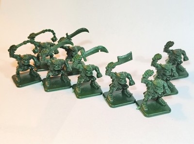 9 HeroQuest Orcs OOP Warhammer GW Citadel Plastic Unpainted AOS WFB TOW