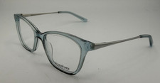 BEBE FRAMES ONLY EYEGLASSES BB203 500 BLUE CRYSTAL 52-17-135
