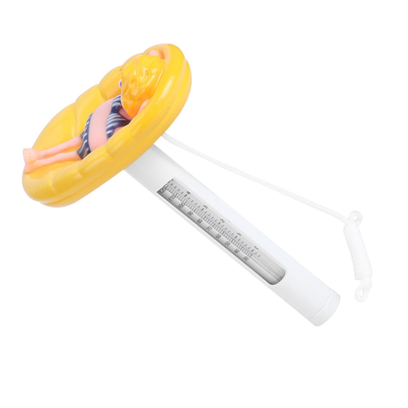 Lovely Cartoon Shape Floating Swimming Pool Thermometer Temperature Meter With