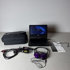 Sony DVP-FX950 Portable DVD Player 9" Swiveling Widescreen w/Accessories READ