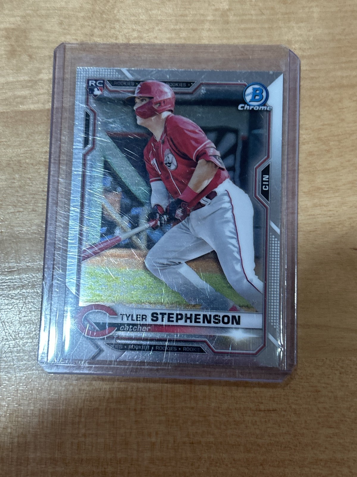 Tyler Stephenson 2021 Bowman Chrome RC 87